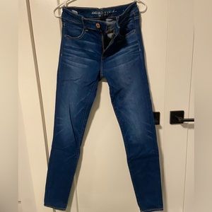 American Eagle Super Stretch X Blue Jeans